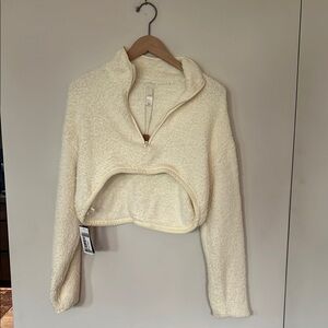 NWT Skims Cozy Cream Women's Sweater XXS/XS